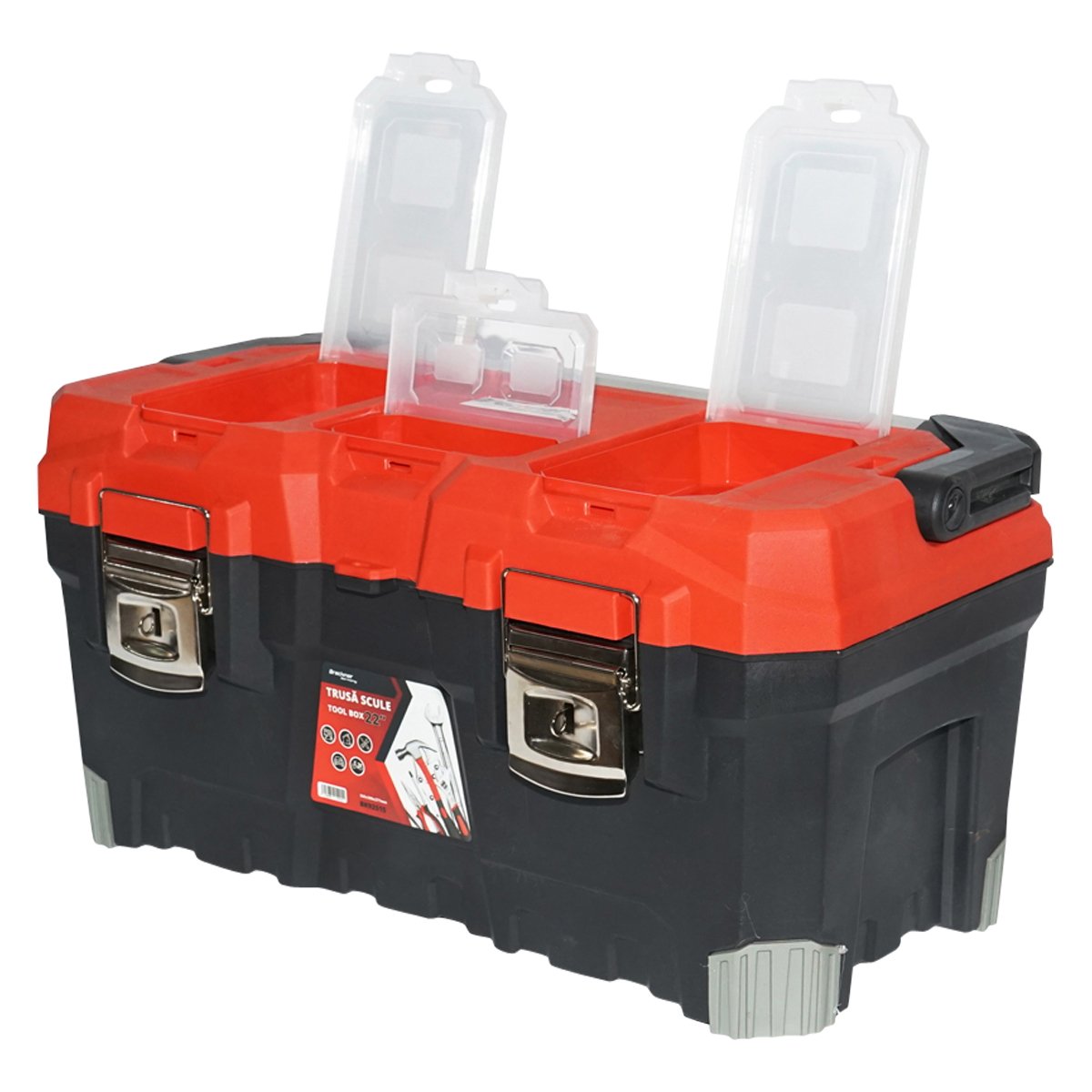 Cutie pentru scule profesionala cu maner aluminiu 560x300x277mm Breckner Germany